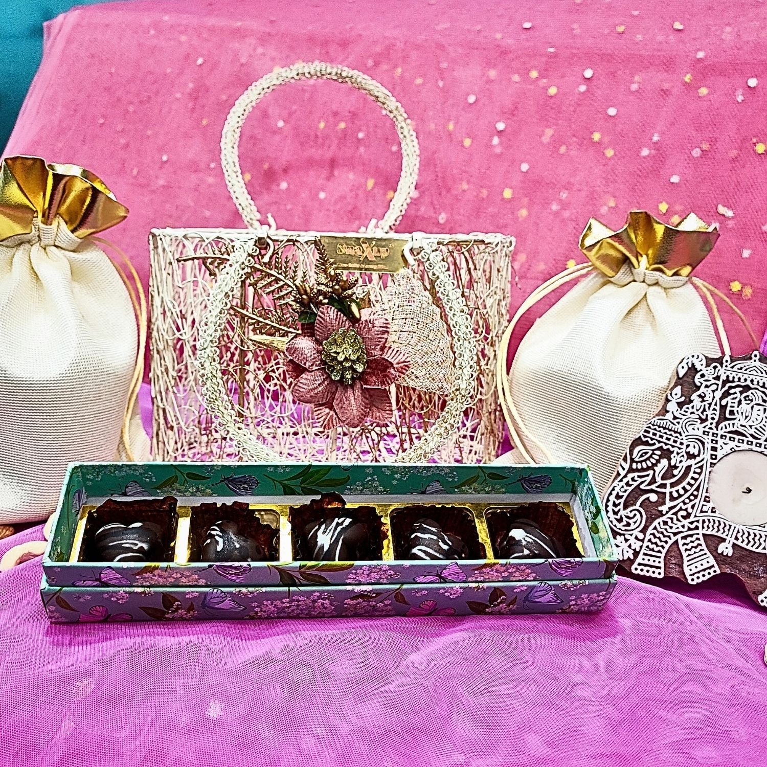 Luxury Diwali Gift Box - Khushiyon Ki Tokri