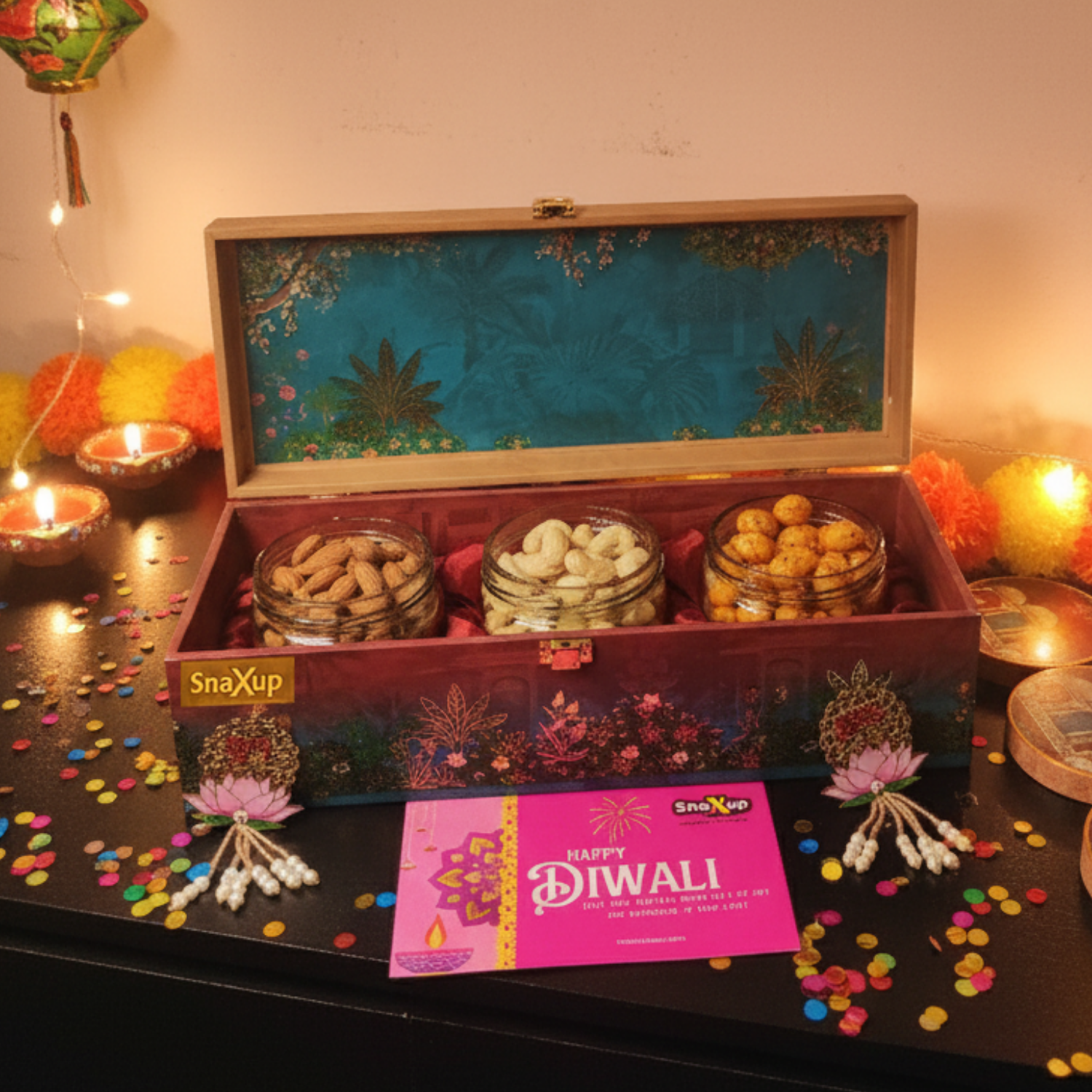 Luxury Diwali Gift Box - Bhavya Diwali Uphaar