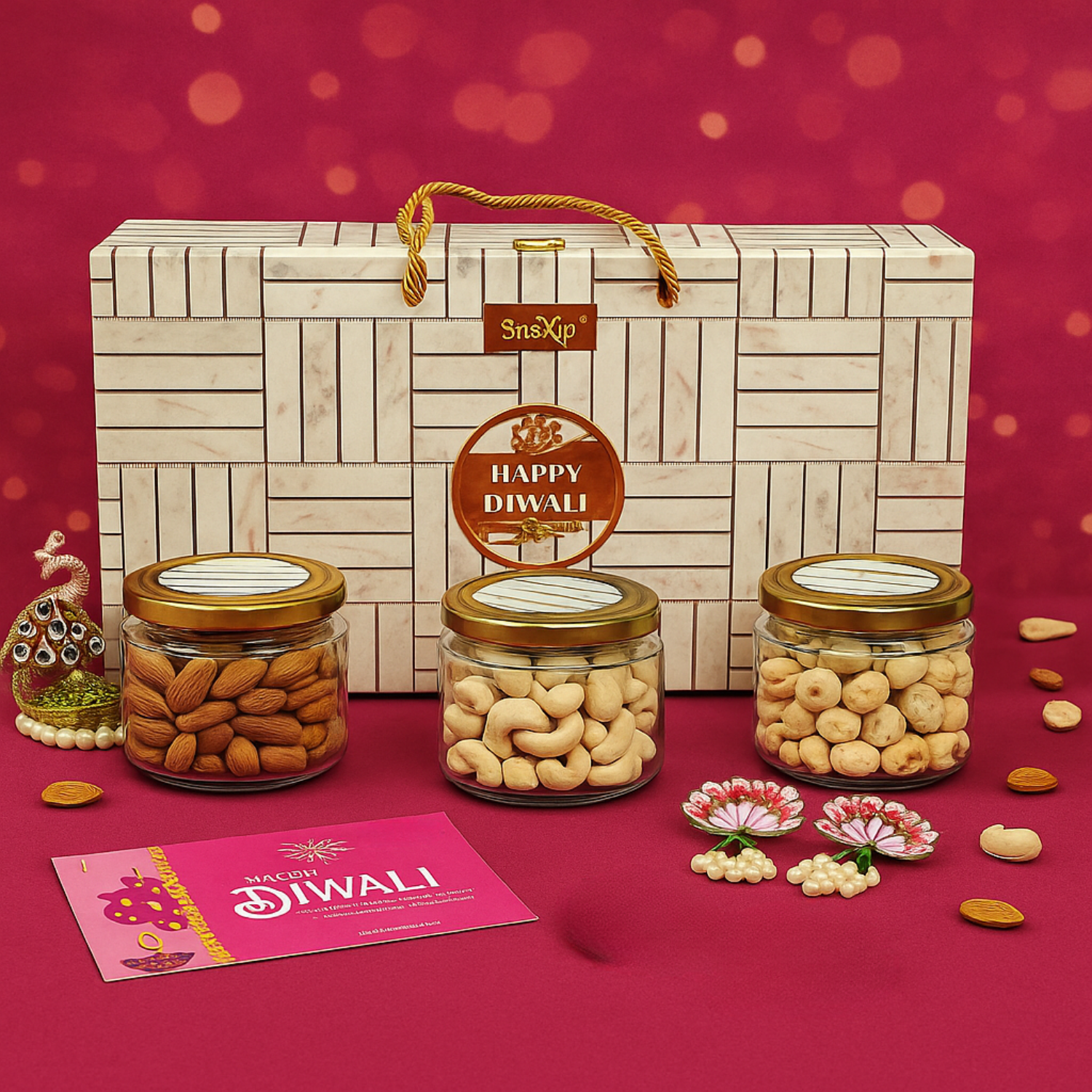 Luxury Diwali Gift Box - Bhavya Diwali Uphaar