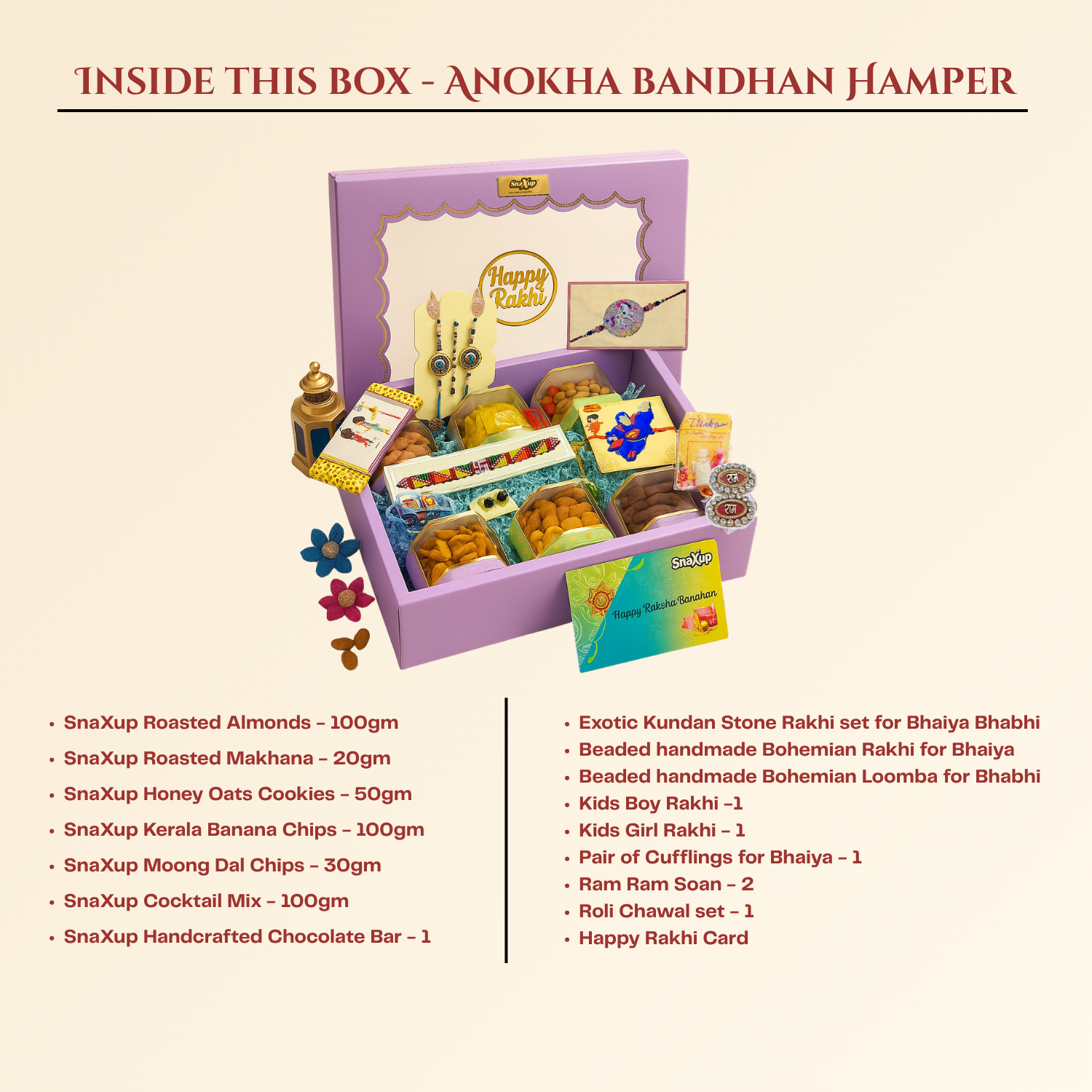 Anokha Bandhan Rakhi Gift Hamper