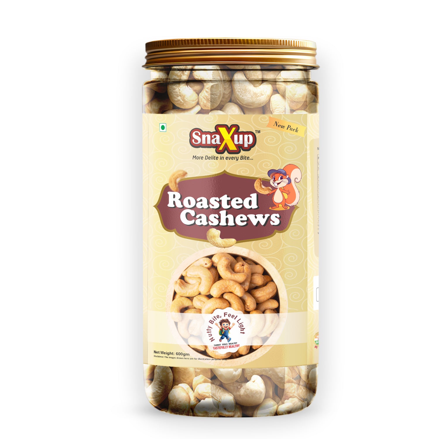 Classic Salted Cashews - Roasted 600 g
