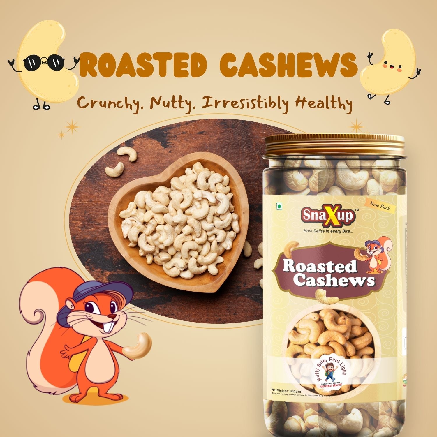 Classic Salted Cashews - Roasted