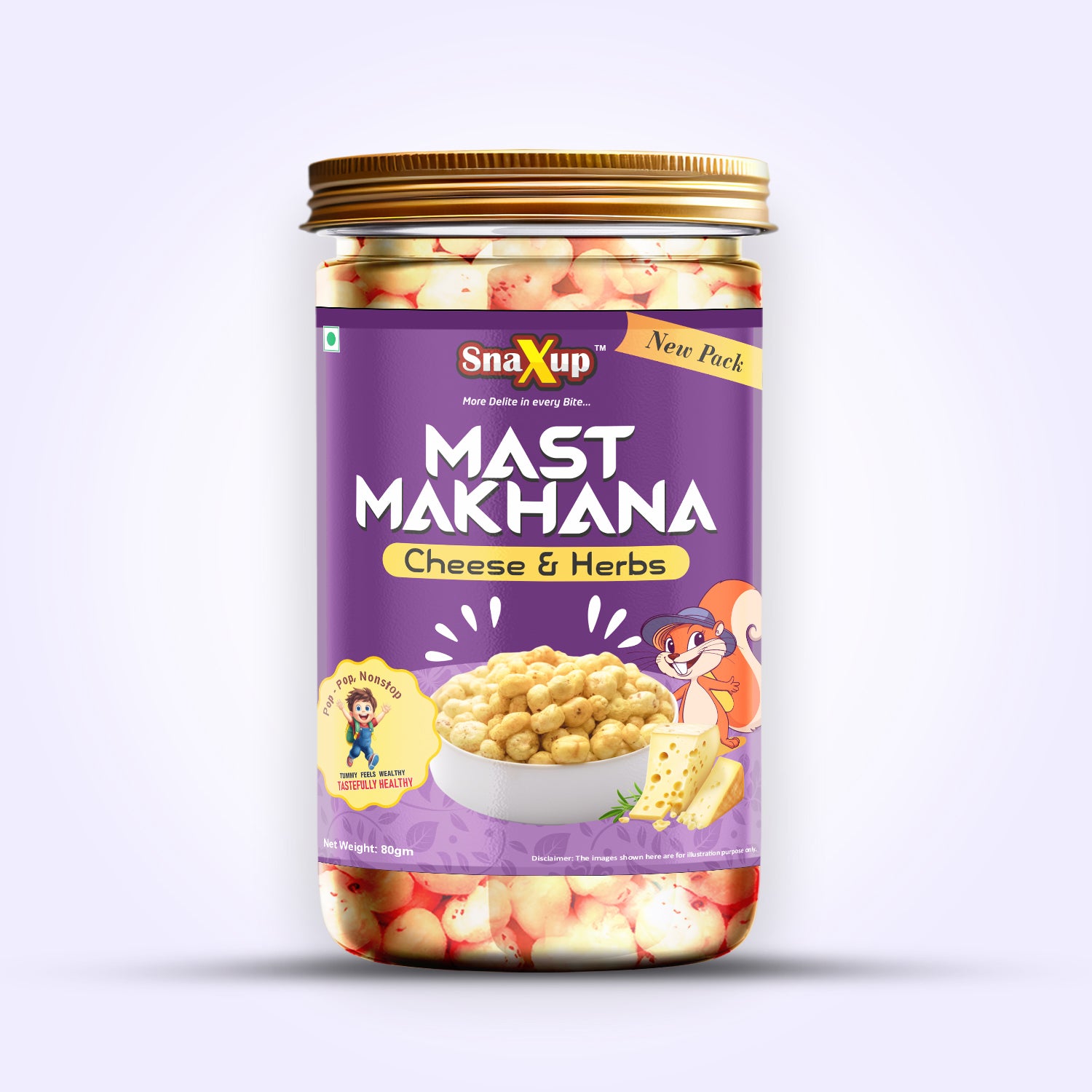 Mast Makhana Cheese & Herbs