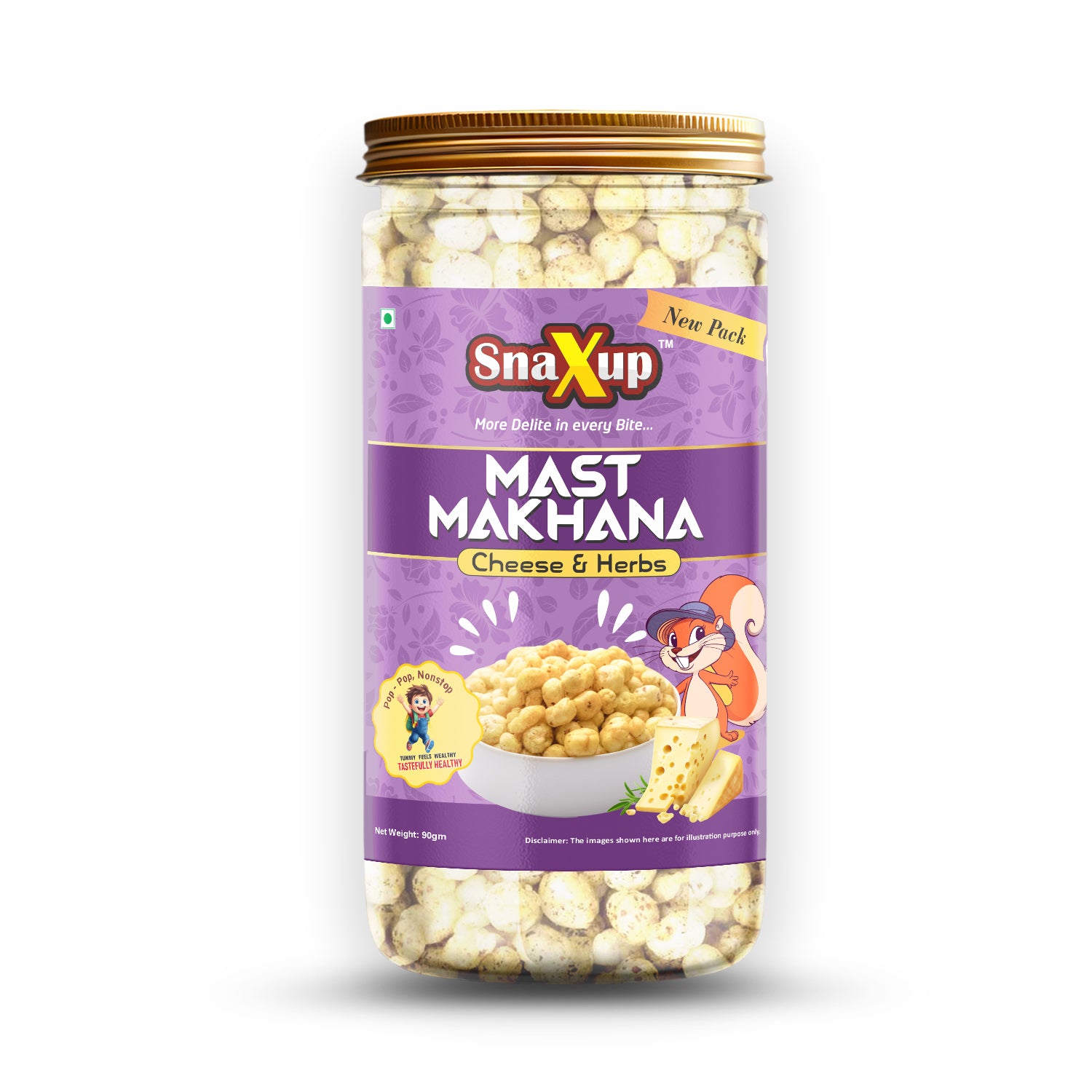 Mast Makhana Cheese & Herbs 90 g