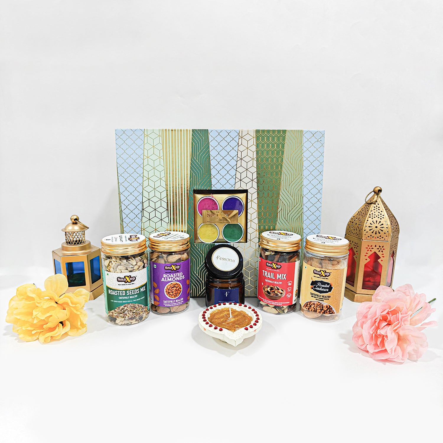 Colourful Snacks Hamper Box