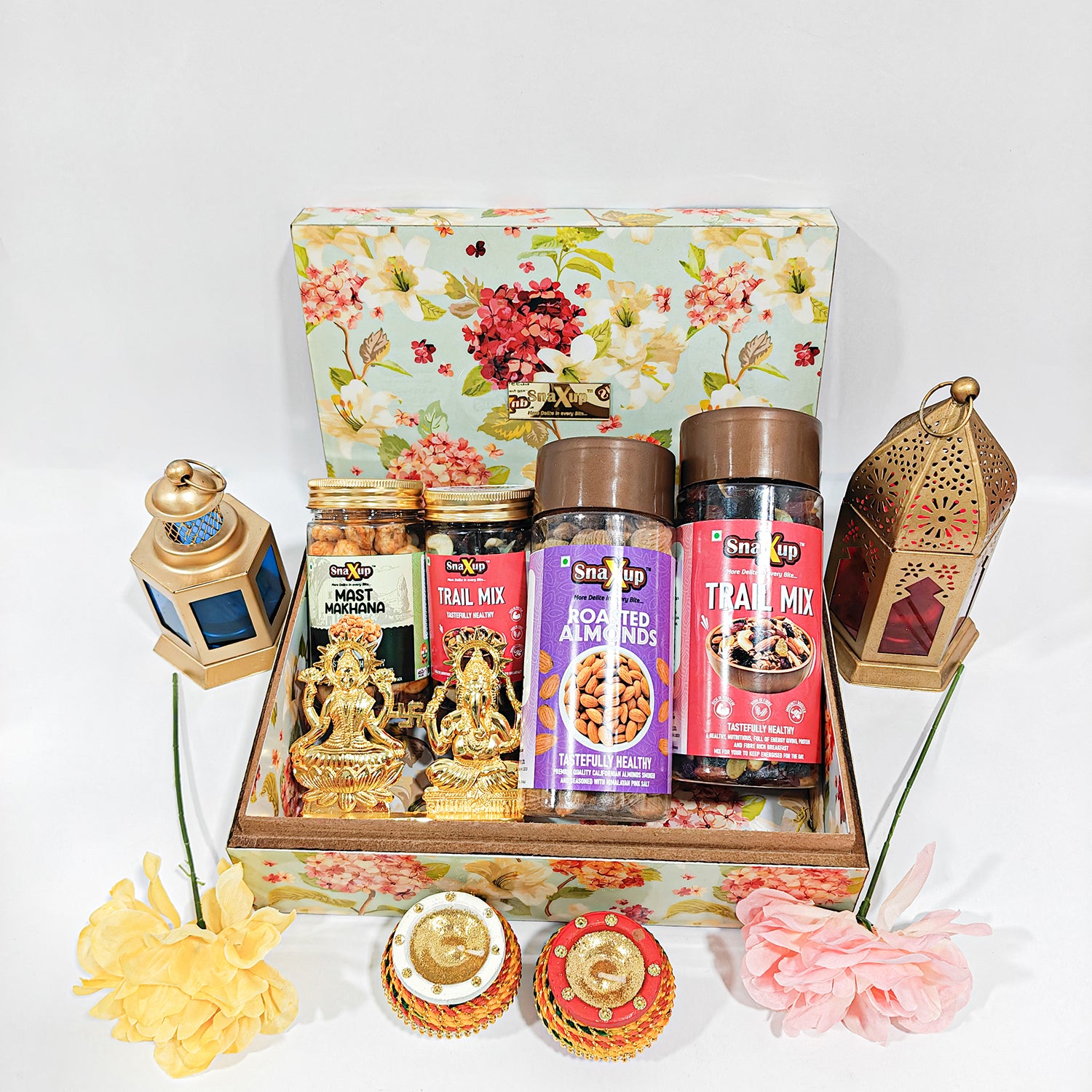 Flowery Fiesta Diwali Gift Hamper Box