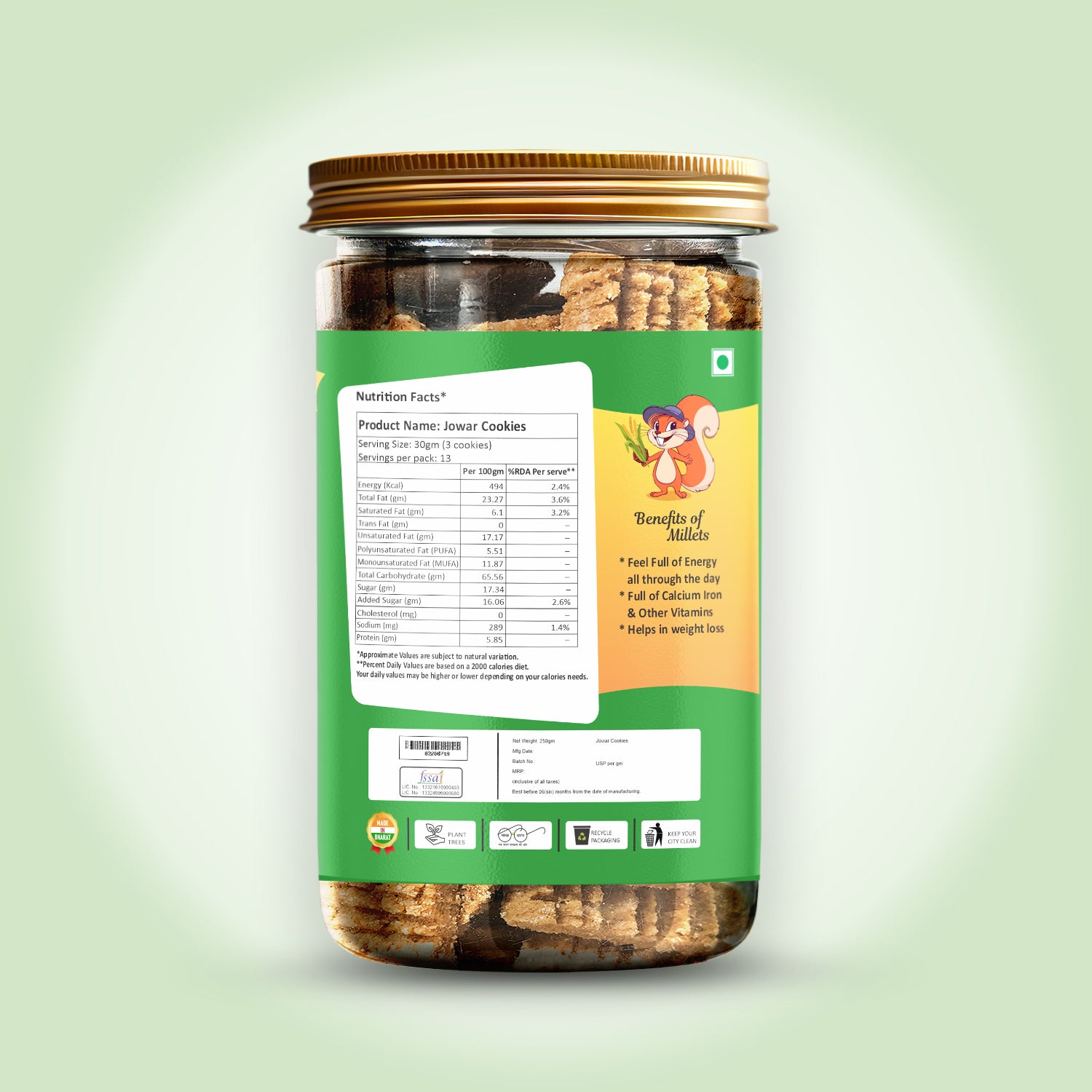 Jowar Cookies