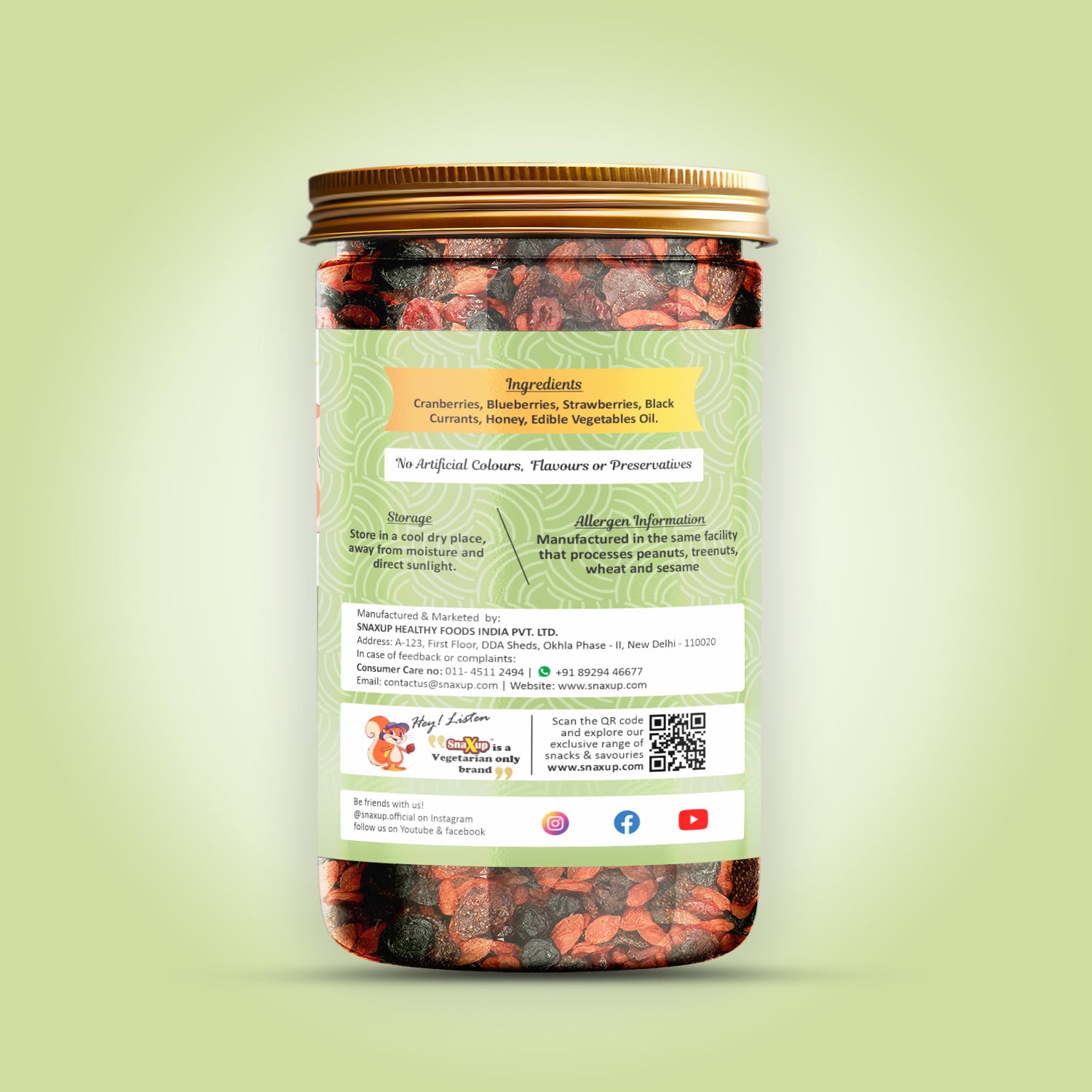 Natural Berries Mix 500 g