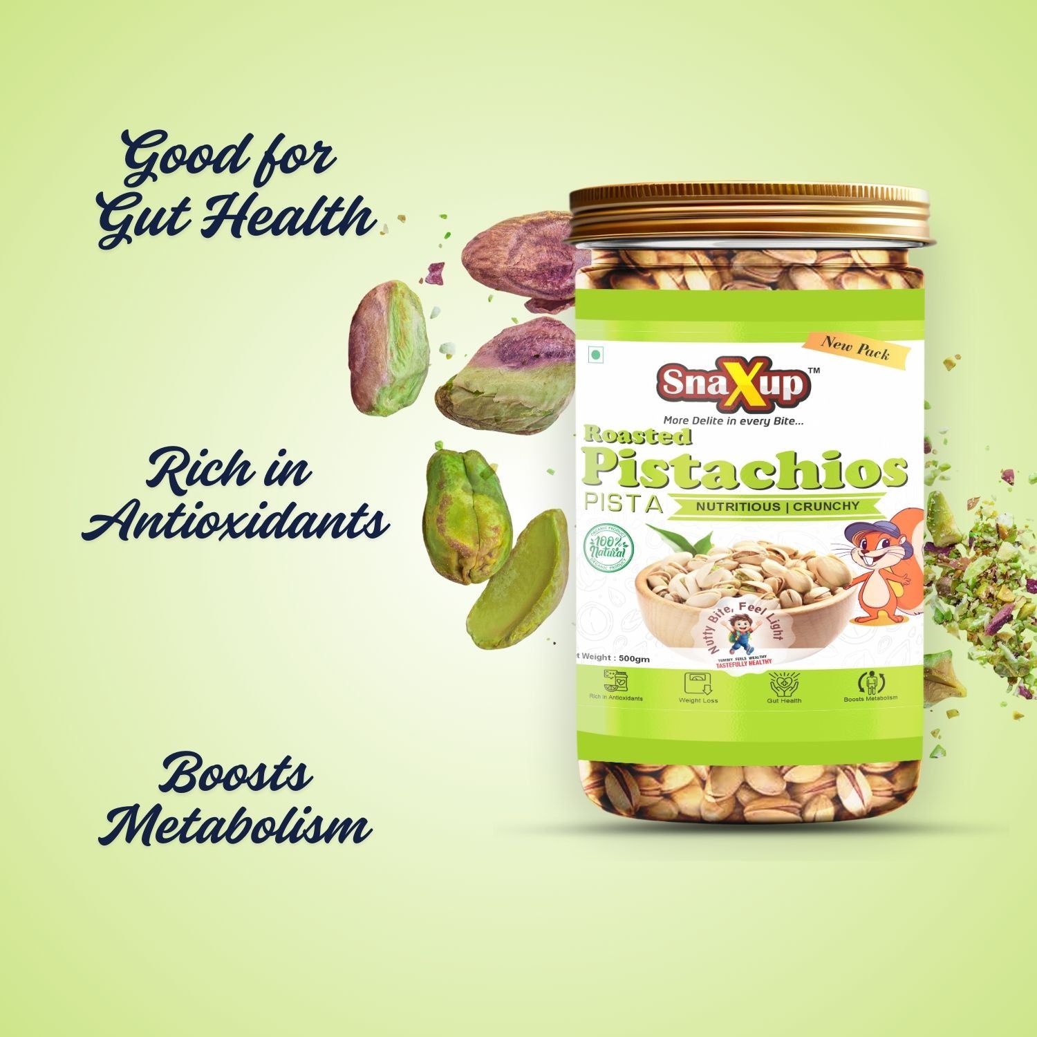 Premium California Roasted Salted Pistachios