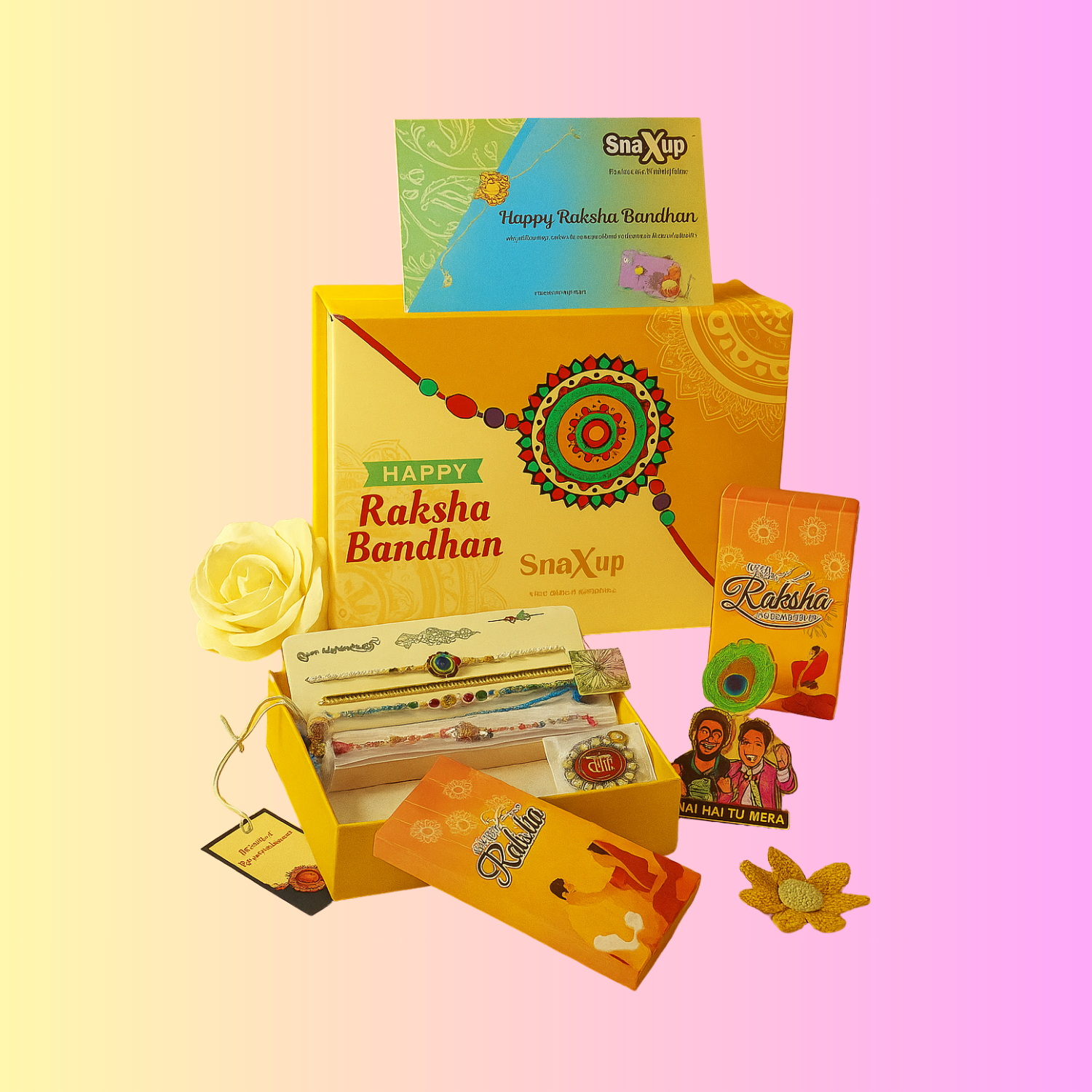 Rishton ki Mithaas Rakhi Gift Hamper