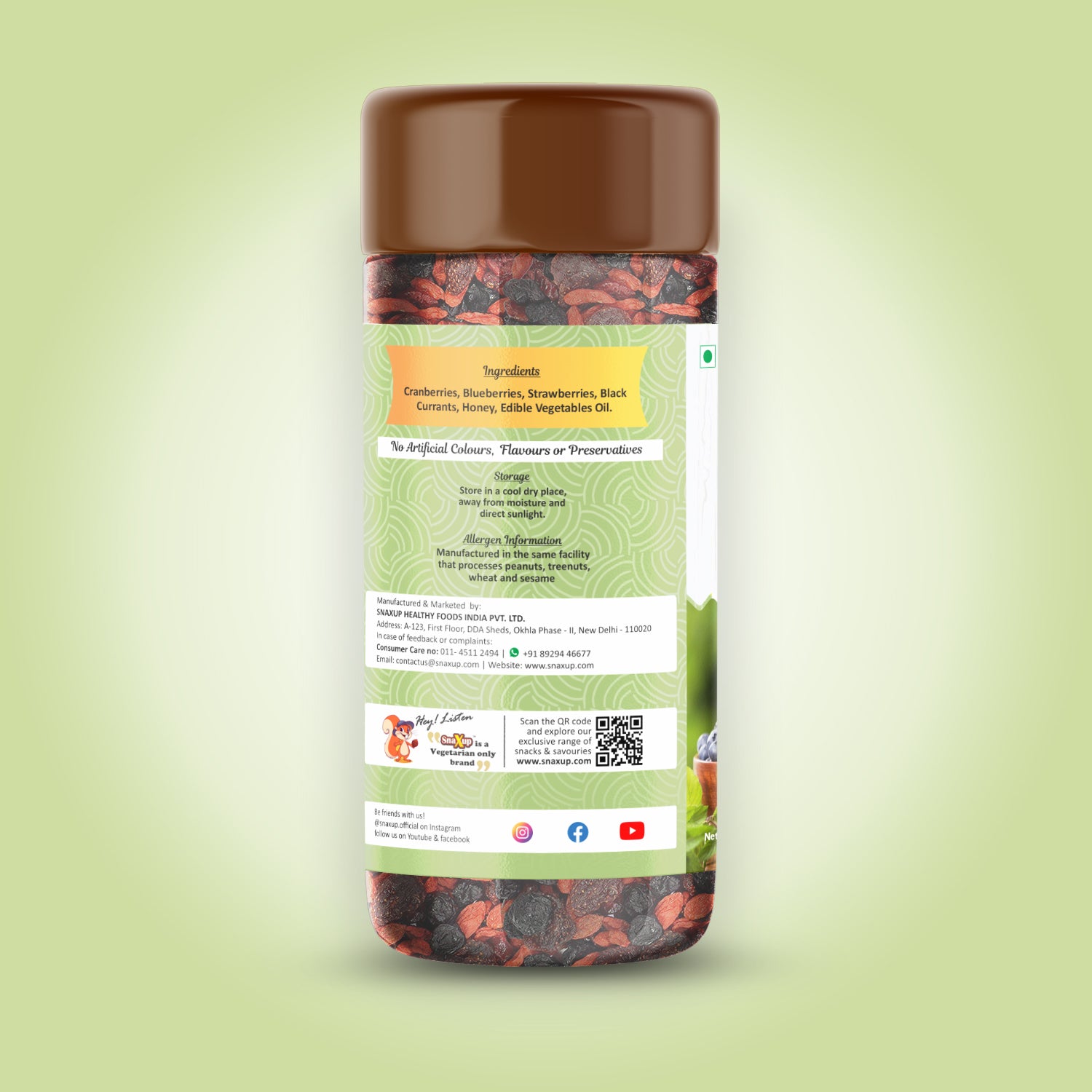 Natural Berries Mix 300 g