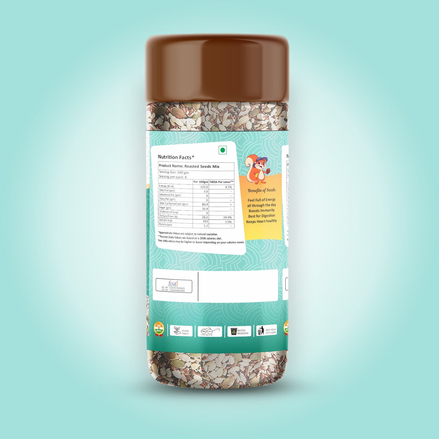 Roasted Seeds Mix 350 g